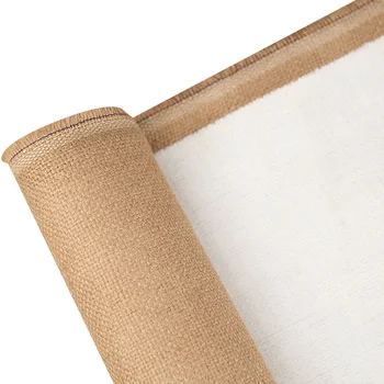 Wholesale Cotton Linen Blend Natural Oil Painting Waterproof Matte Painting Canvas Roll