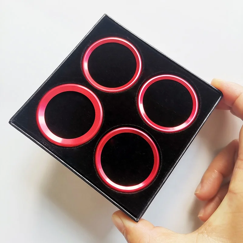 Car Refit Air Condition Central Control Knob Button Ring Cover Garnish For Toyota tacuma Tacoma