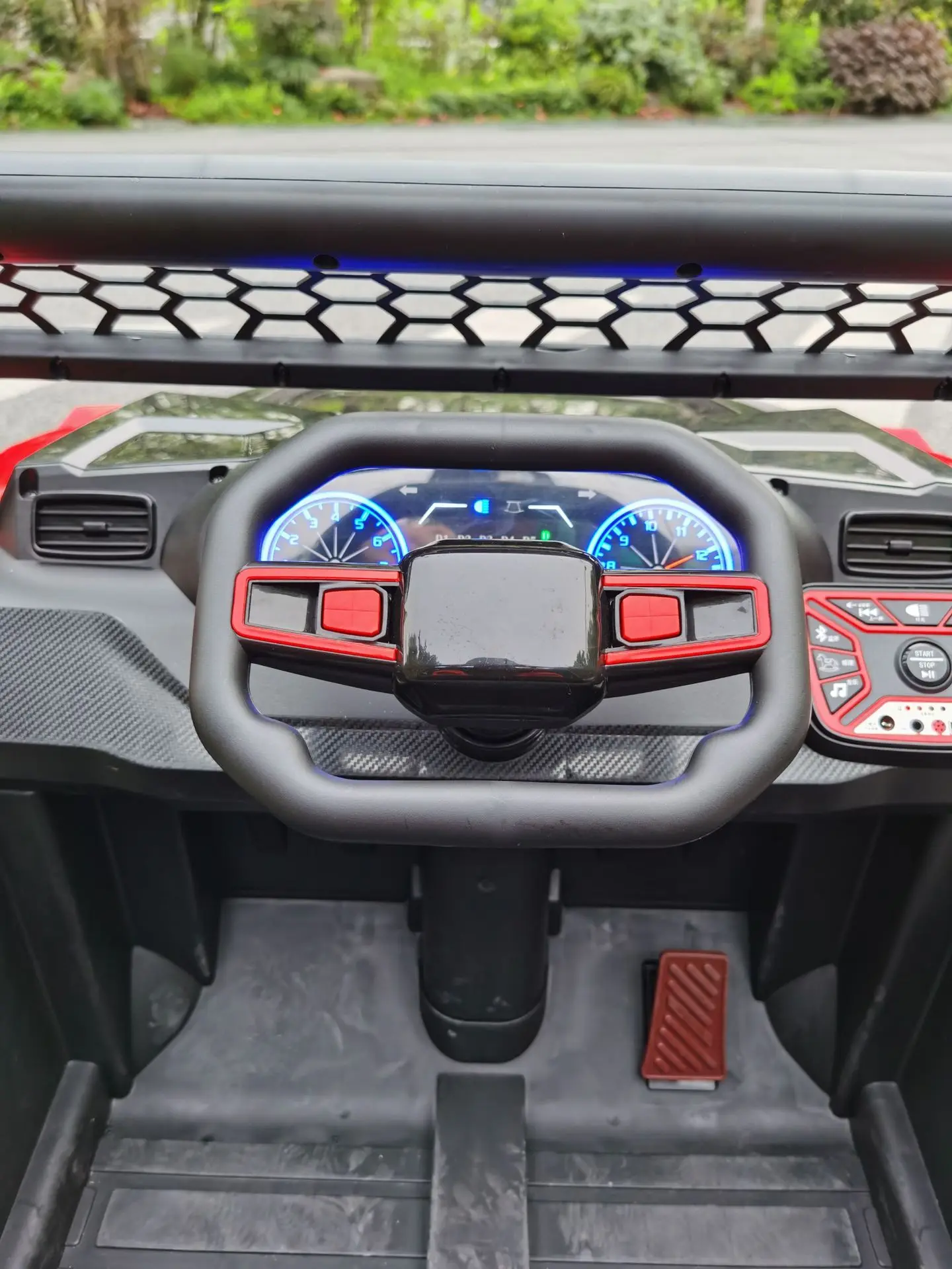 Children Car Electric Power Car Toys for Kids Baby Red Toy White Blue Battery Style Suit Plastic Unisex ABS 12V 7ah Battery 3pcs