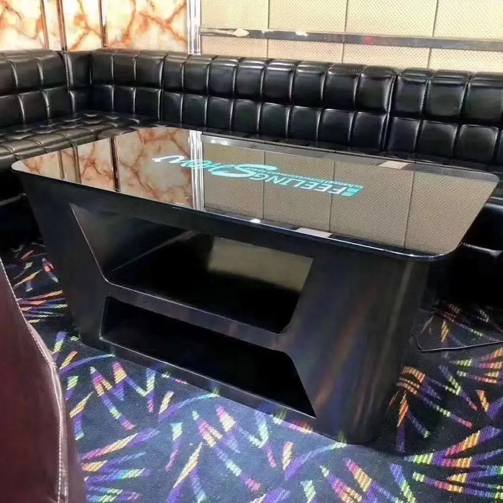 Custom Design Bar Counter Furniture Commercial Wine Bar Steel Club Table Style Modern