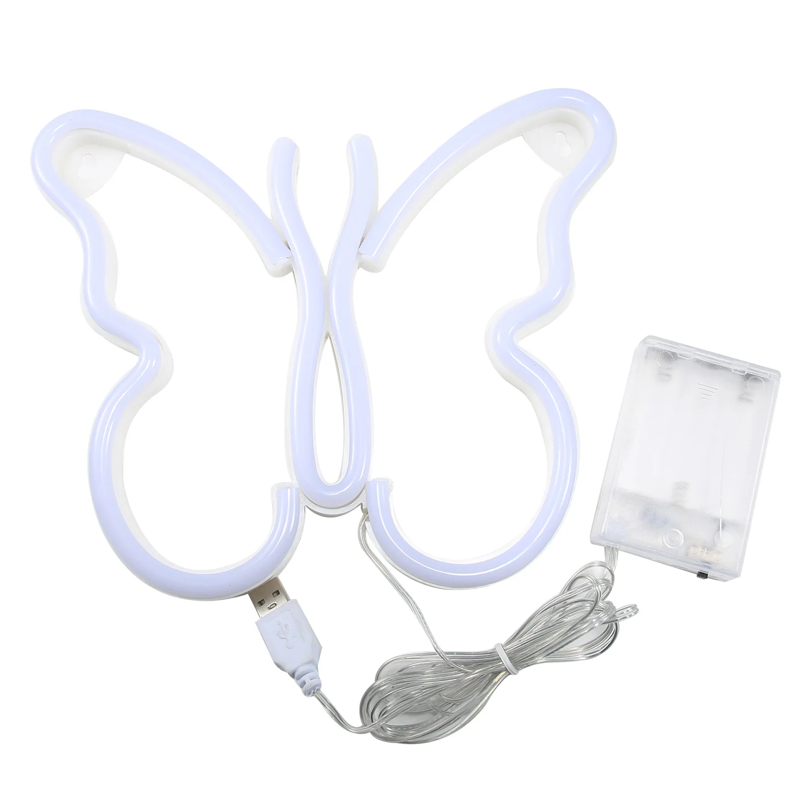 LED neon light butterfly shaped night light creative bedroom decoration light