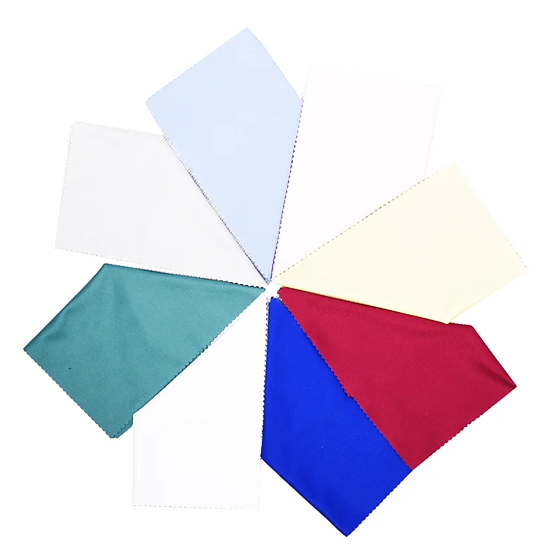 Wholesale Stock Optic Len Cloth Mixed Color Microfiber Cloth Glasses Branded Microfiber Lens Cloth for Glasses