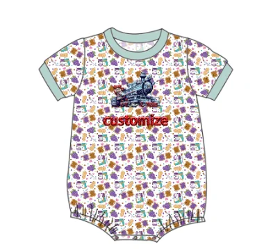 Yihui Hot Sale OEM Infant Baby Girl Outfit Ruffle Romper Ribbed Body Suit Summer Cotton Baby Girl Romper Sun suit