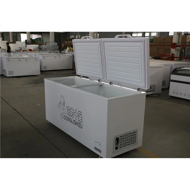 Оптовая продажа, морозильная камера большой емкости 358L, холодильное оборудование, горизонтальная глубокая морозильная камера для дома