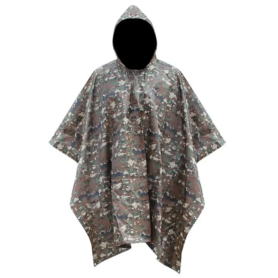 Waterproof Rain Ponchos Hiking Rain Jackets, Reusable Rain Coats for Outdoor Activities