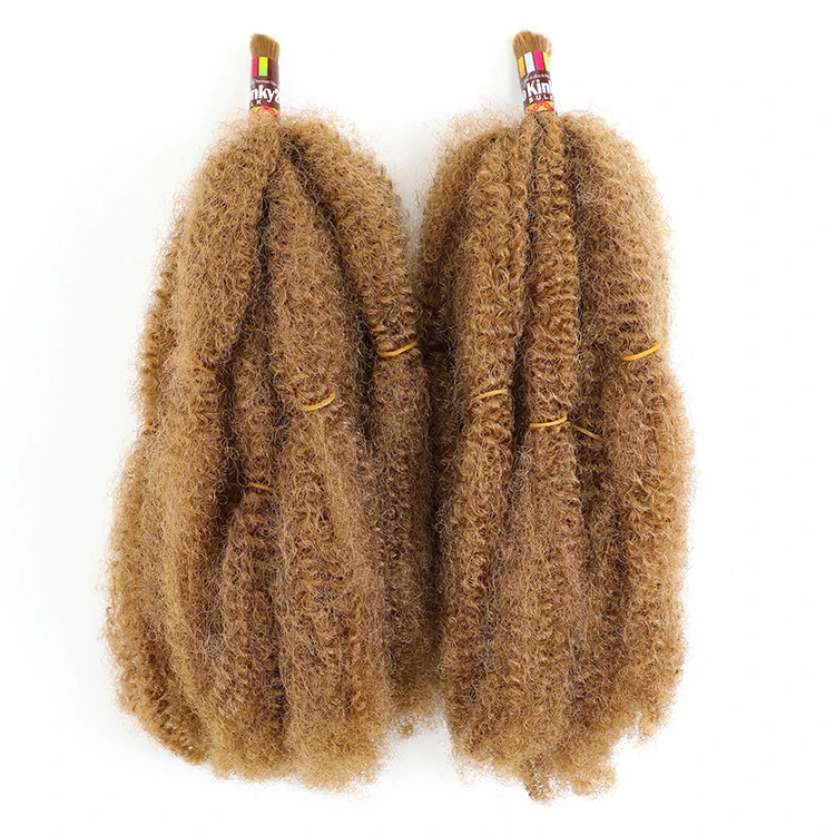 24 дюйма Kanekalon Marley оплетка Премиум волокно афро курчавые оптом синтетические волосы