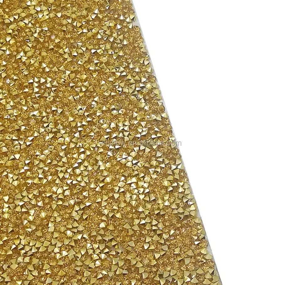 Crystal Meshe Rhinestone Sheets Iron On Price Per 1 Sheet Stone Size SS6/2MM hot fix sheet