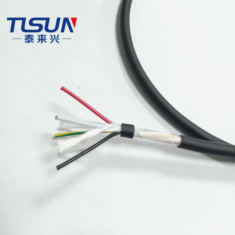 Trvv/HF-YY 4-х ядерный 20awg цепной посвященный высокой гибкий кабель
