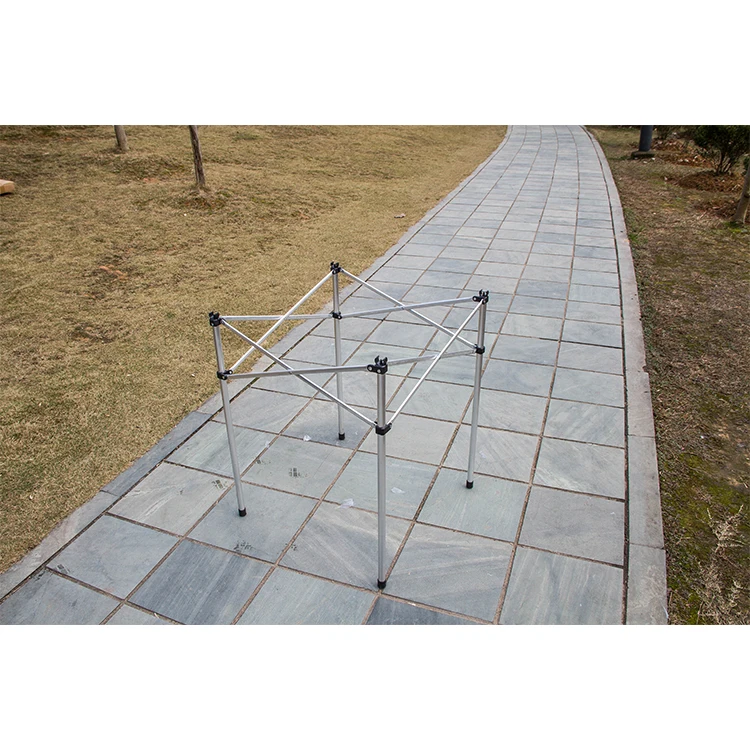 Custom Small Alloy Outdoor Portable Picnic Table Folding Beach Table