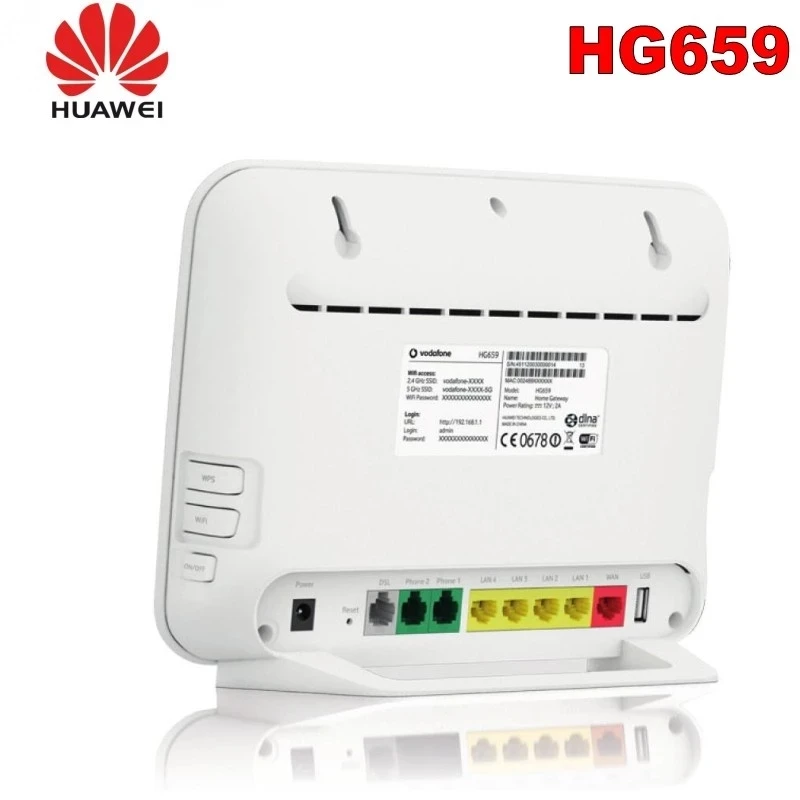  Новый разблокированный модем/маршрутизатор Huawei HG659 VDSL