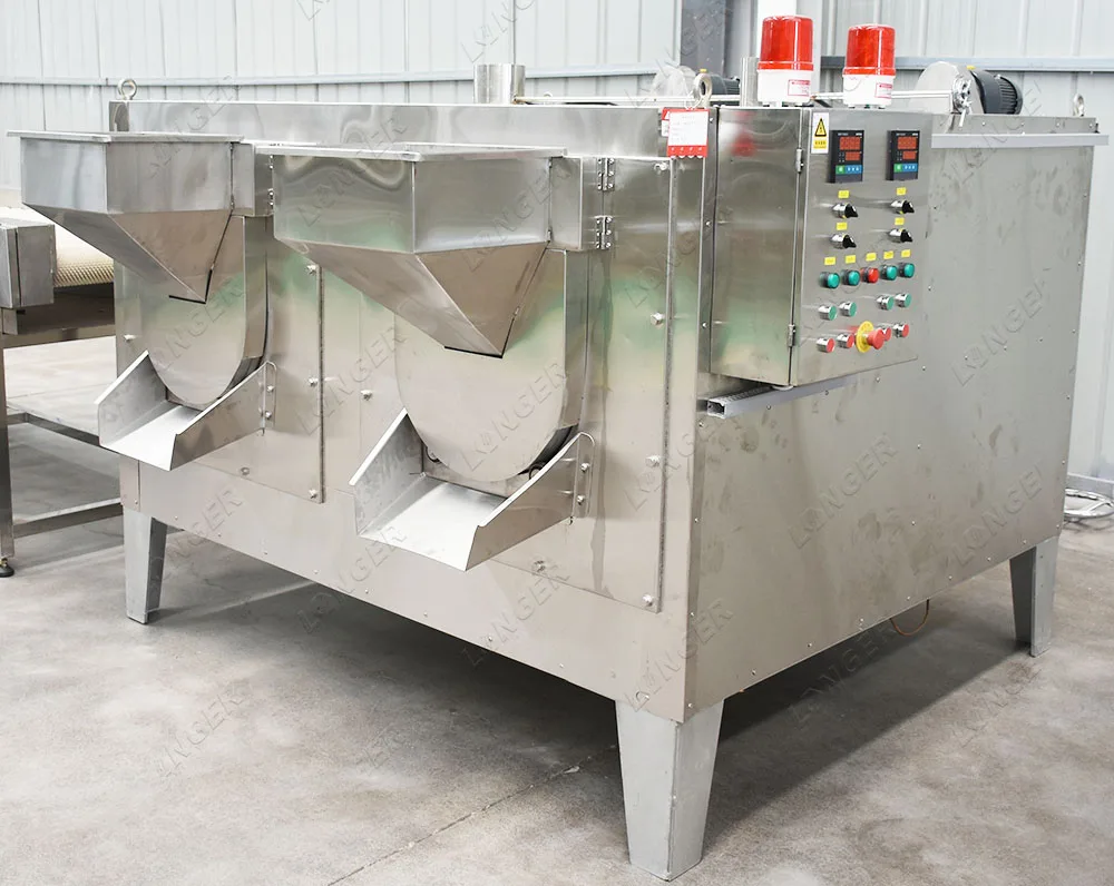 Automatic Cocoa Bean Roasting Machine Cacao Beans Roaster