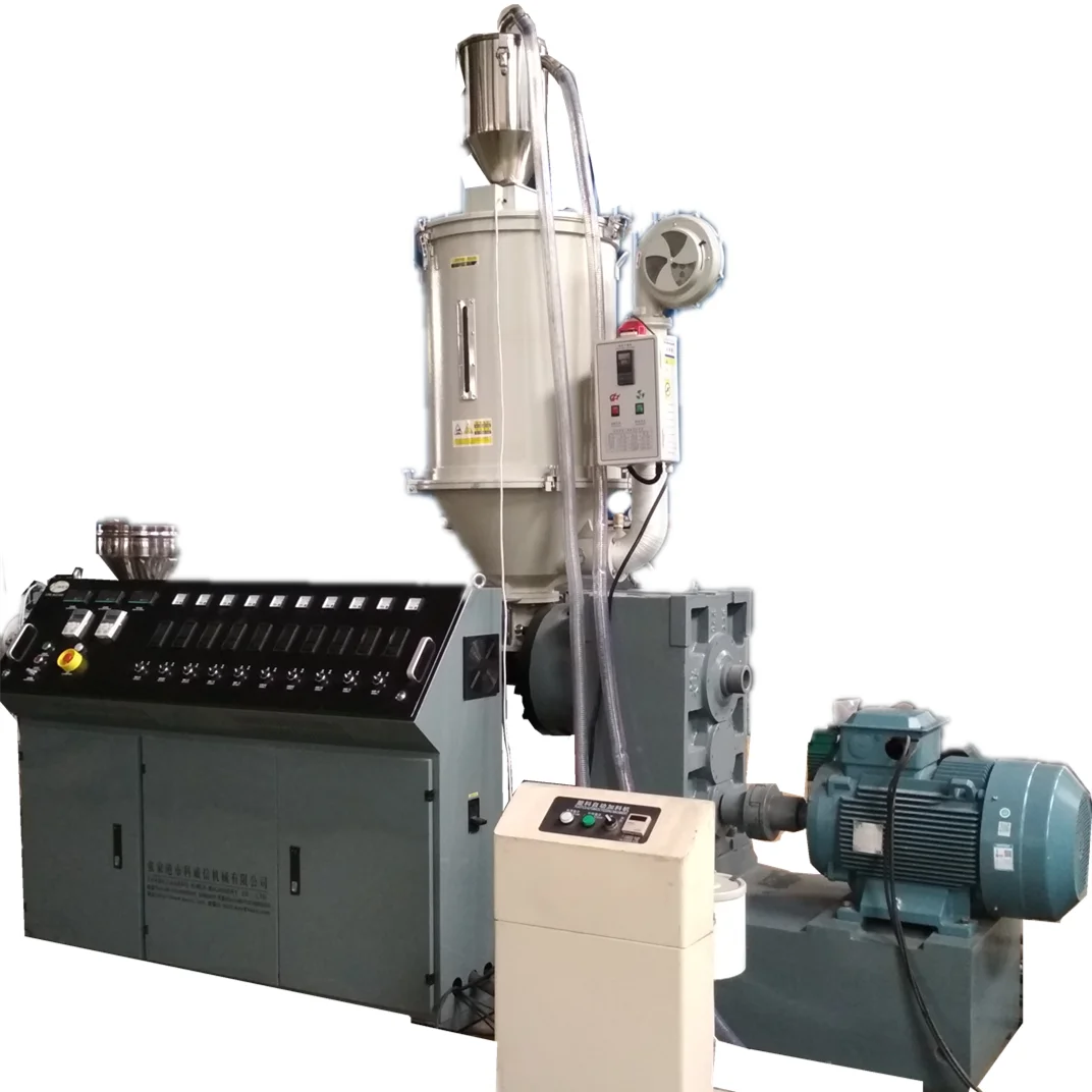 Single screw small extrude single screw SJ65 pelleting extruder machine production line price