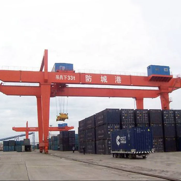 30 ton 50 ton 60 ton high performance rail mounted gantry cranes for sale