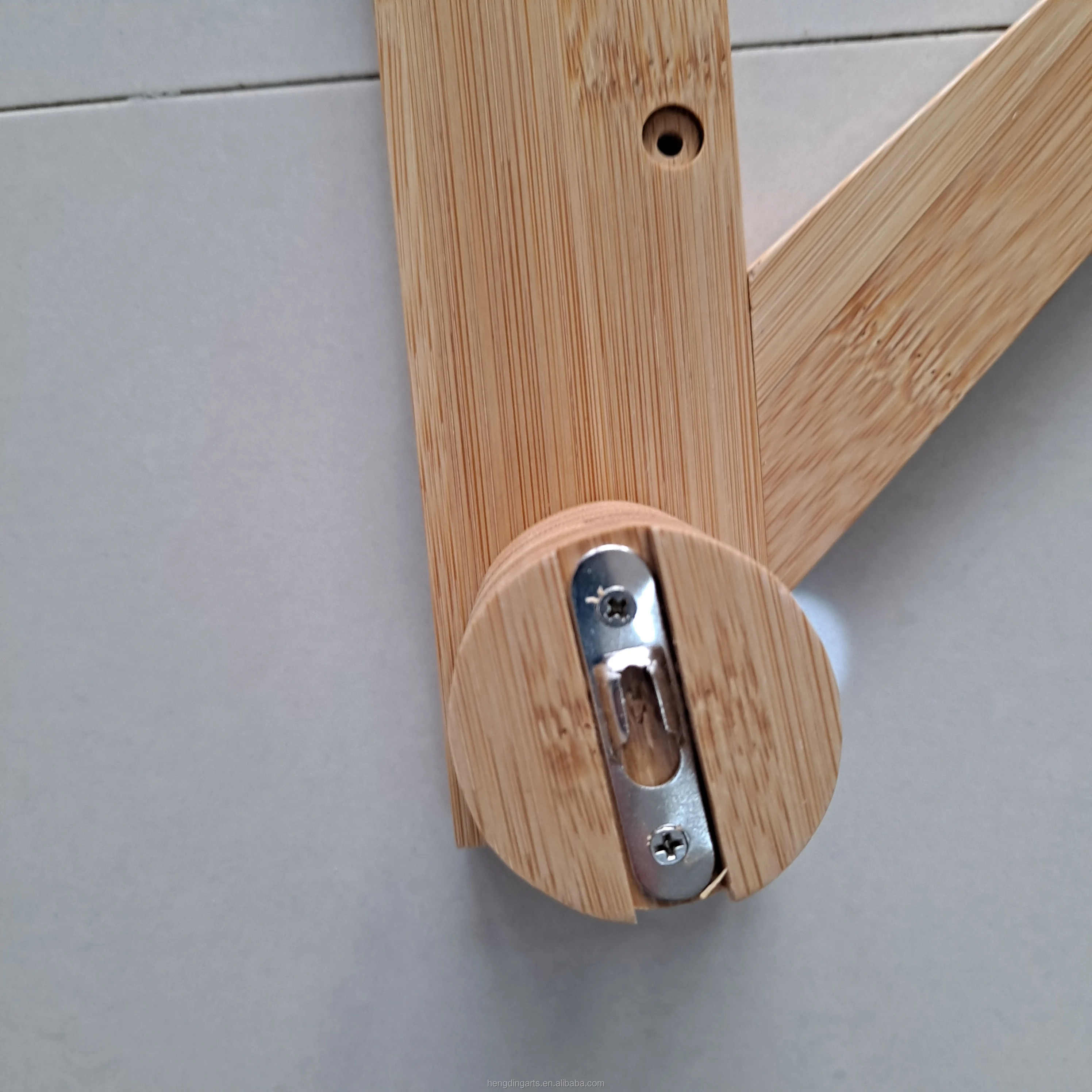 Base Clothes Hanger Hat Coat Rack Tree Branch Design Bamboo Wall Mounted Wood Modern Natural 6 Hook Home Decoration Love Europe