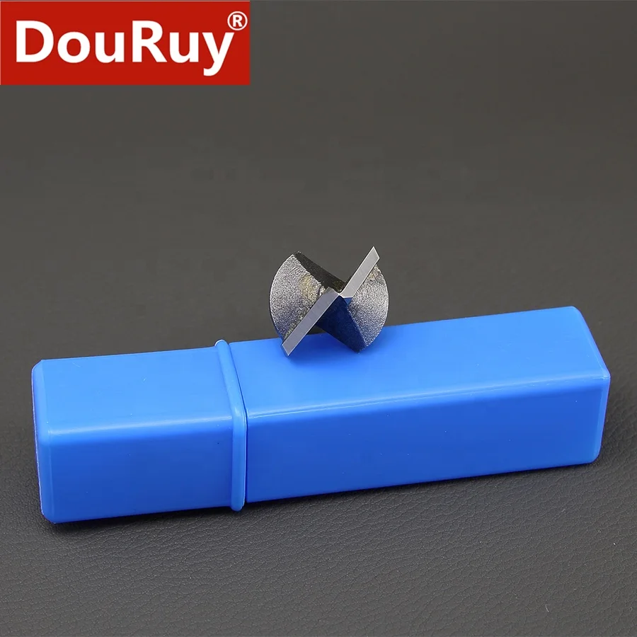 DouRuy 3D гравировальные биты v-образная резка по дереву твердосплавная фреза с ЧПУ