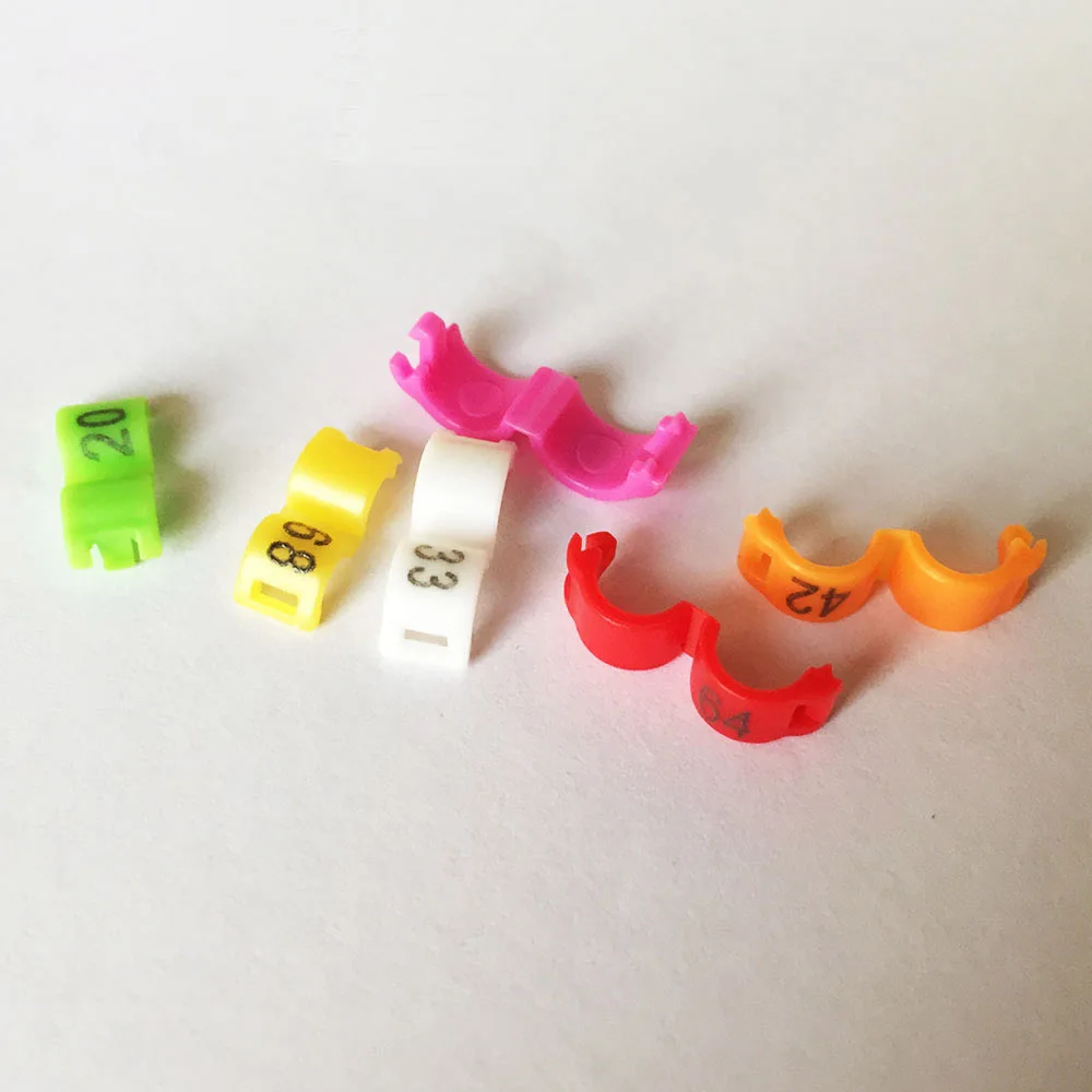 Plastic Open pigeon Ring for Pigeon/Chicken-8/9/10/12/14mm