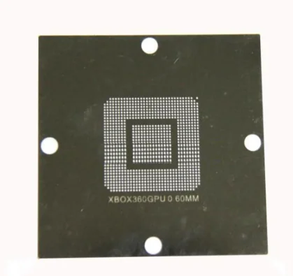 CPU GPU Stencils 9 pcs for XBOX360 CPU GPU Stencils 80x80 90x90mm BGA Reballing Station Game Console BGA IC Reballing Repair too