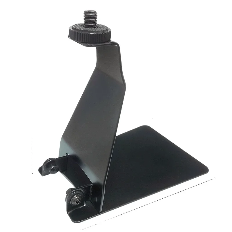 SOPFIC SMS723B L-shaped Desktop Microphone Holder for Live Streaming Mobile Phone Holder, All Metal Storage Microphone Holder