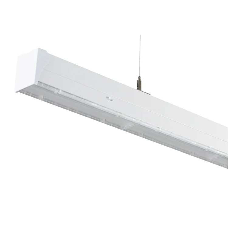 CE ROHS modular lighting system 150lm/W led linear trunking suspension recessed linear light