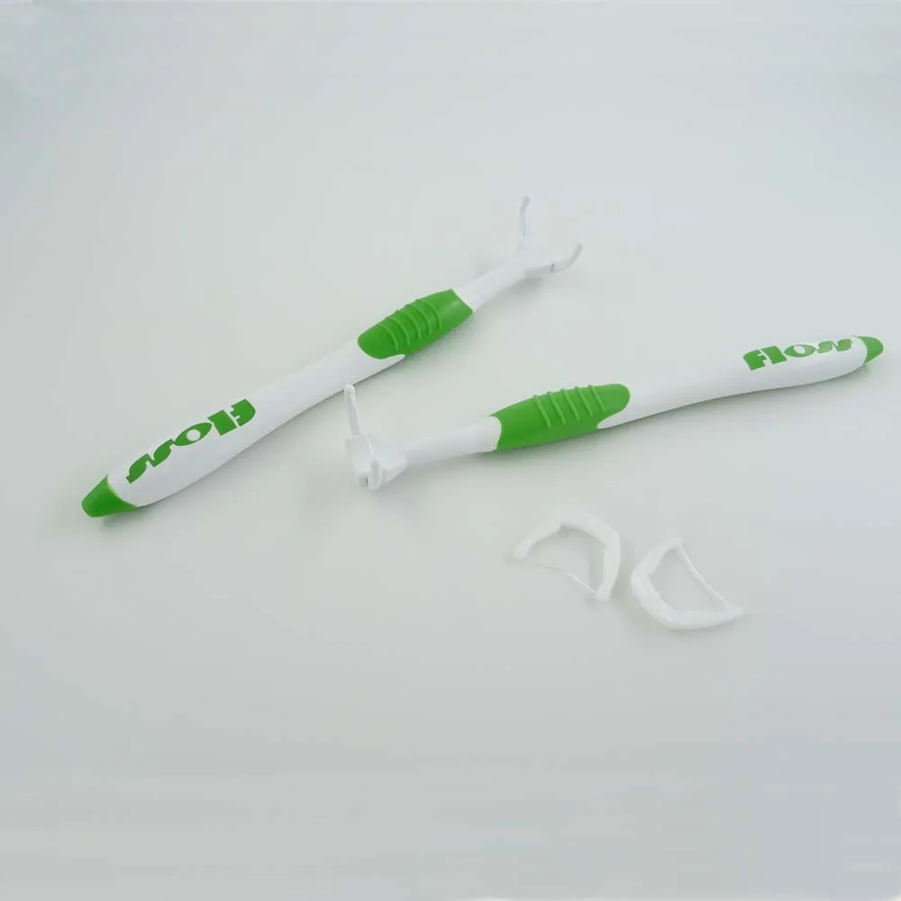 Y Shape UHMWPE Dental Floss Holder Replaceable Floss Head Dental Floss Pick