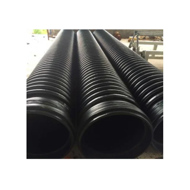 Производитель DN1000mm SN12.5 Hdpe настенная пластиковая труба каратная Krah