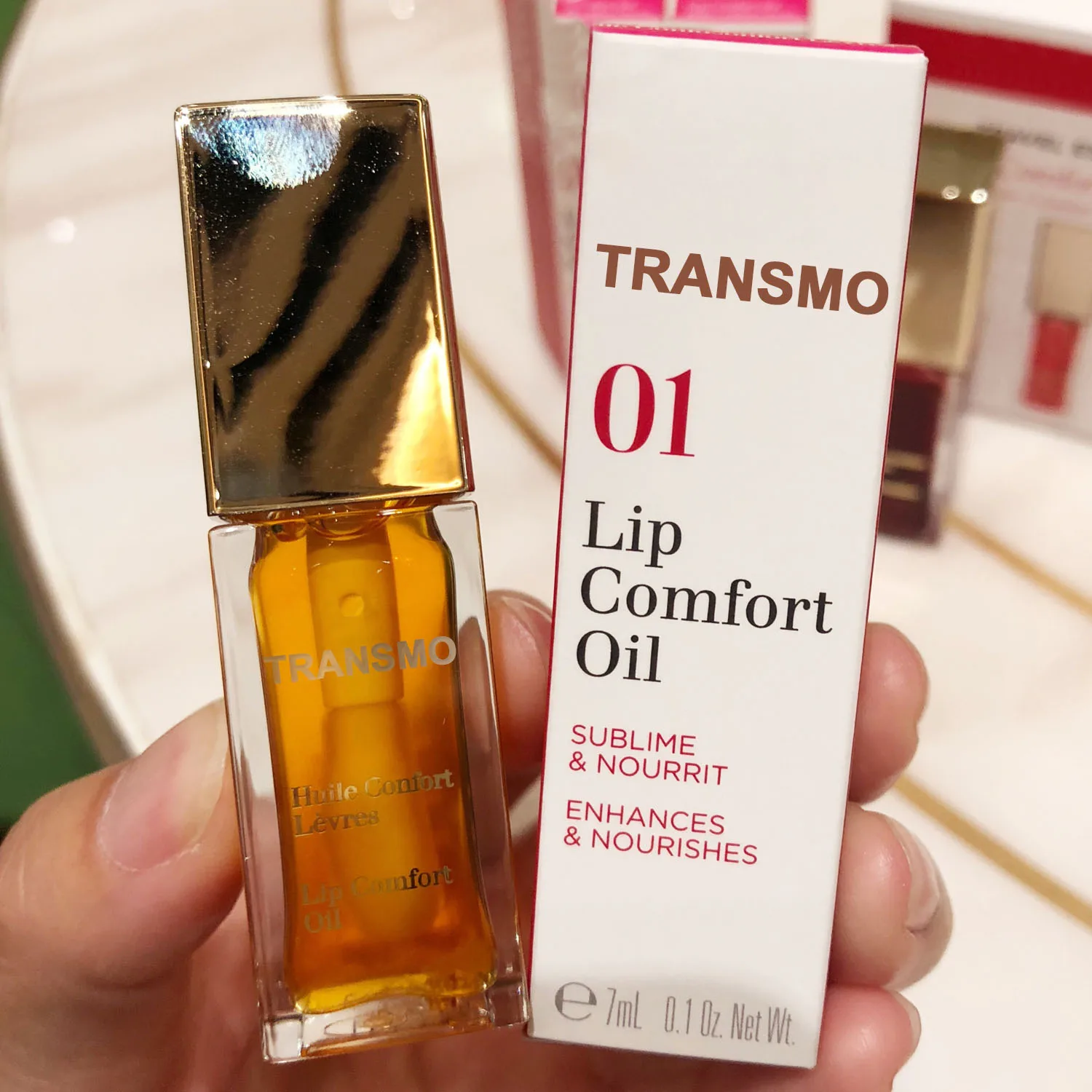 Recyclable lip oil lipgloss containers customized logo lip gloss tubes big wand 7ml lip oil tubes