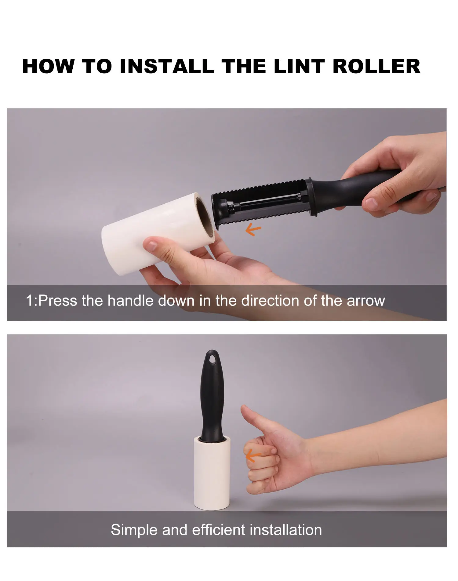 Custom Extra Sticky Lint Remover Roller for Pet Dogs and Cats Buy Clothes Cleaning Roller with Dust Wiping Function
