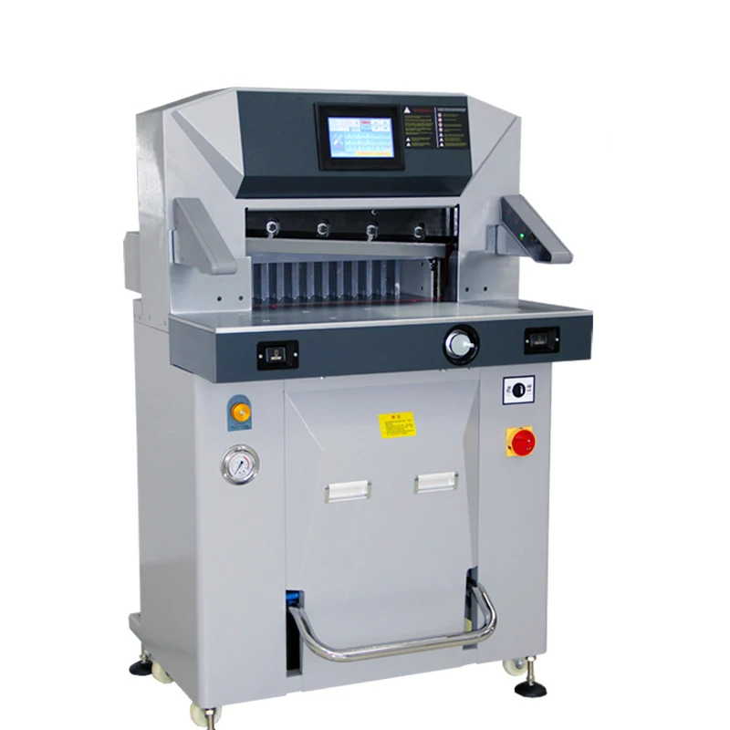 Programmable Automatic Guillotine Paper Cutter 520mm Paper Cutting Machine