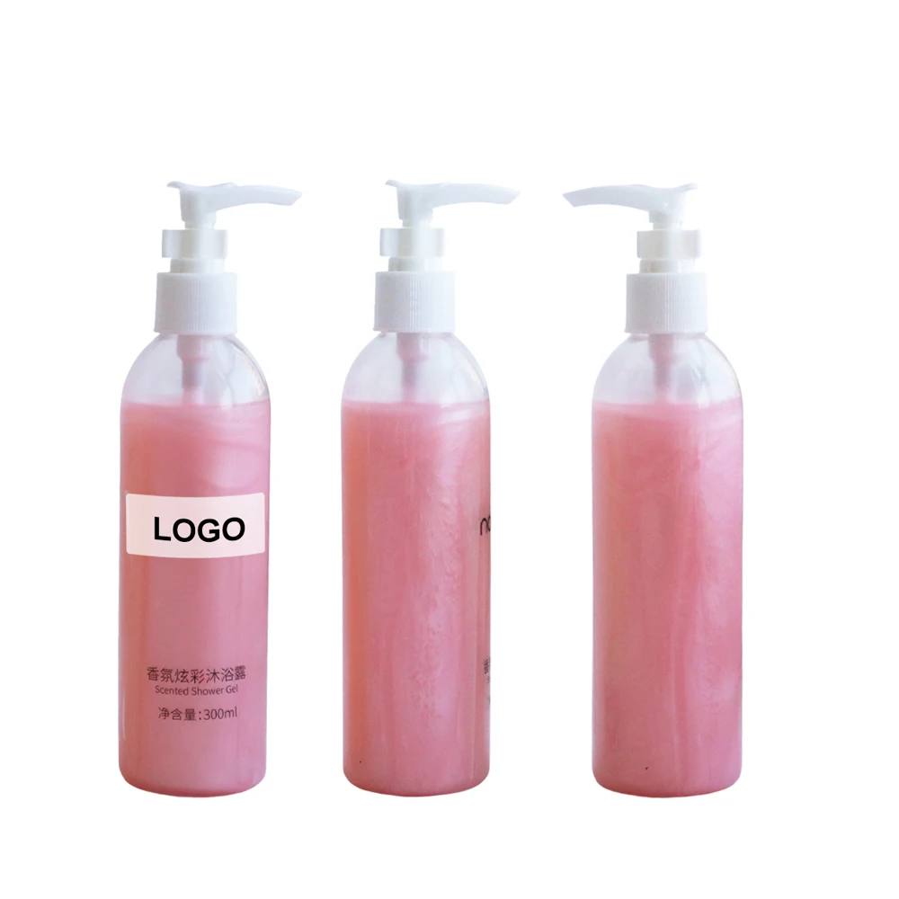 Haematococcus anti-stress Mature skin fragrance shower gel private label body wash