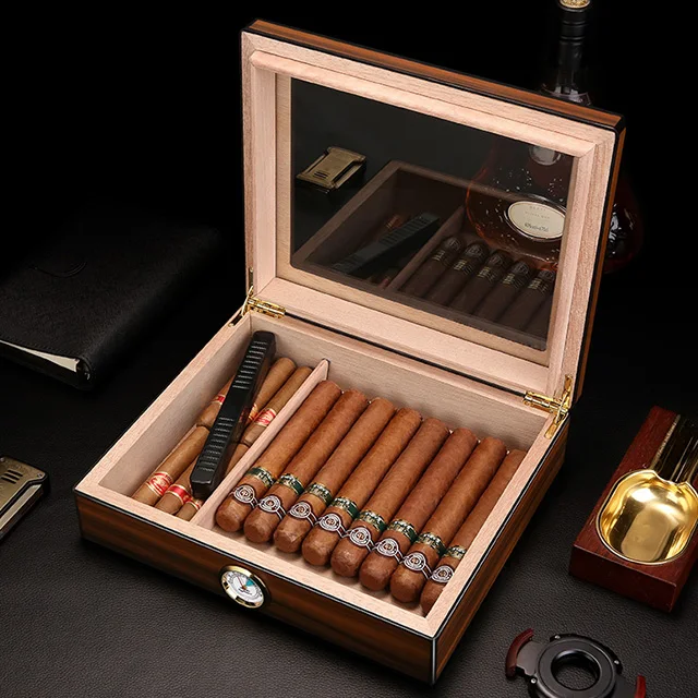 Vietnam Manufacturer Wholesale Customized Logo Wooden Storage Cigar Boxes
