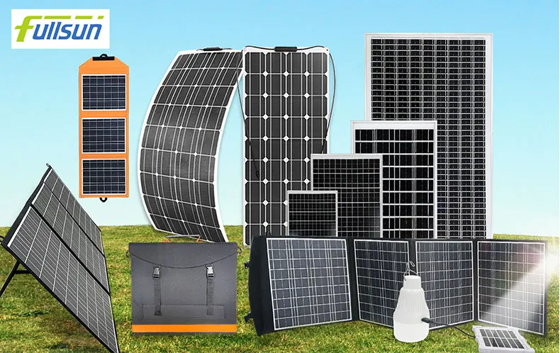 New Design Flexible 120w 21 W 14w Panel Folding Bag Foldable Solar Panel Charger