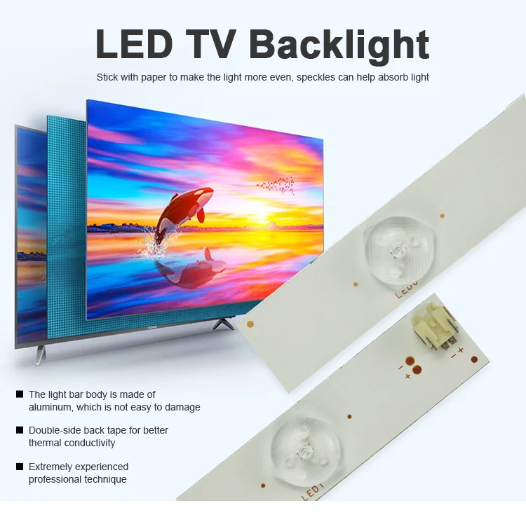 Полулярный Телевизор с задней подсветки ЖК I-6500SY80131-L-V2 R Tiras LED-телевизор для Sony 65 дюймов KD-65X75CH KD-65X750H алюминиевые 13 светодиодное освещение 3V 12 шт.