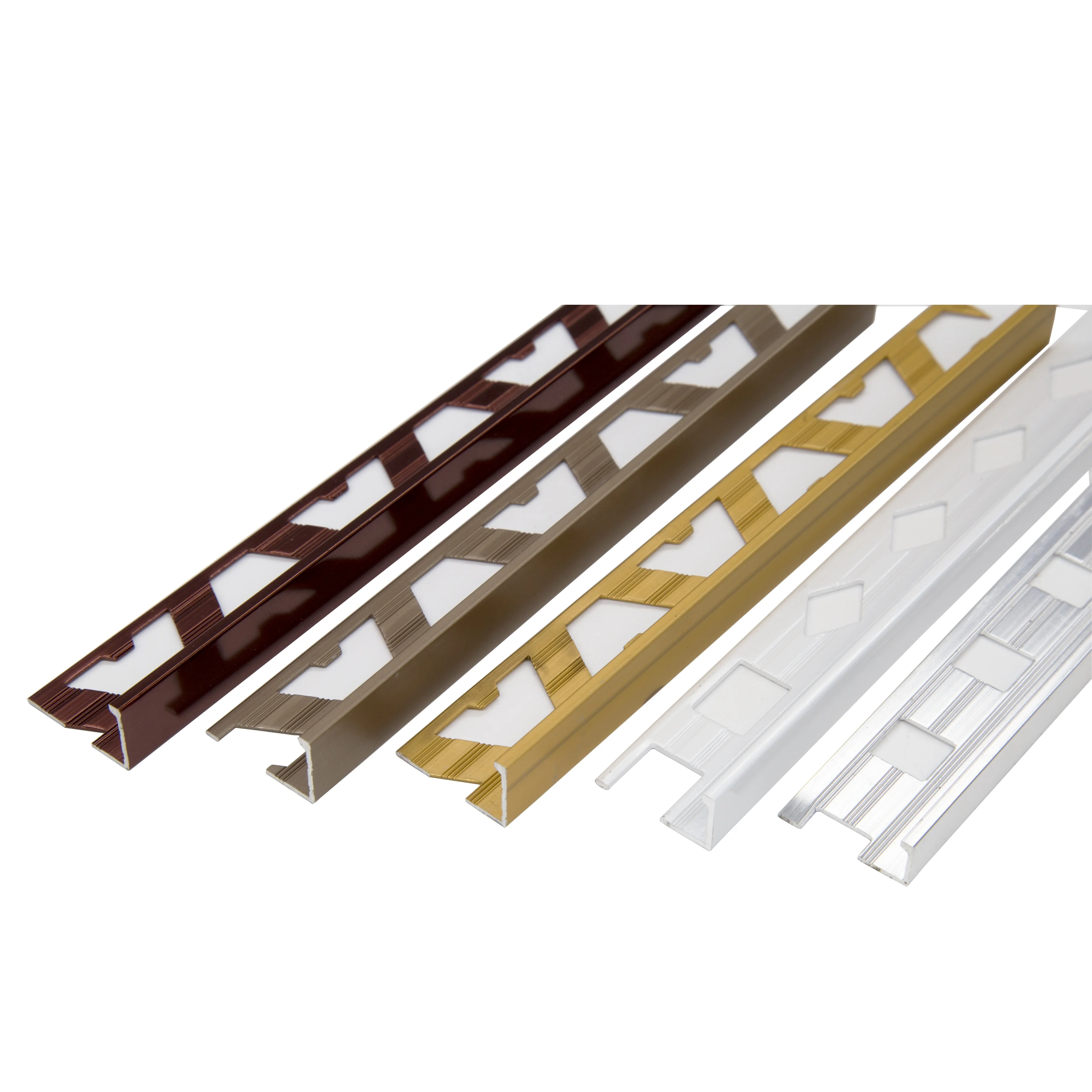 
Yutian Decorative Metal Bullnose Profile Wall Ceramic Tile Outside Corner Edge Aluminium Tile Trim 
