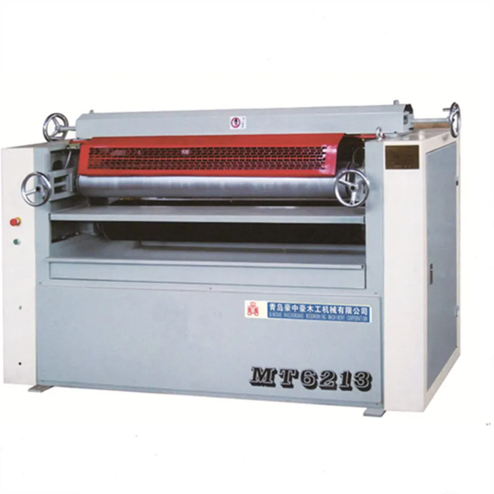 Two Double Side Woodworking Machinery Wood Panel Plywood Veneer Spreading machine Adhesive Glue Spreader