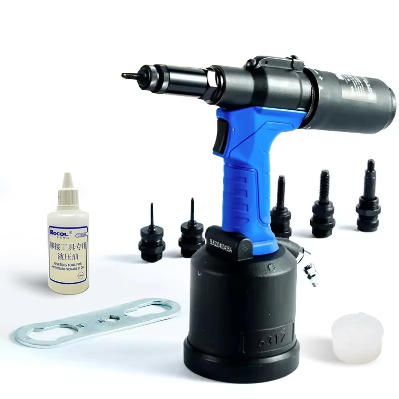 Powerful Pull Force RL-6312 Pneumatic Rivet Nut Gun Automatic Convenient Nut Pull Tool Air Riveter M3-M12