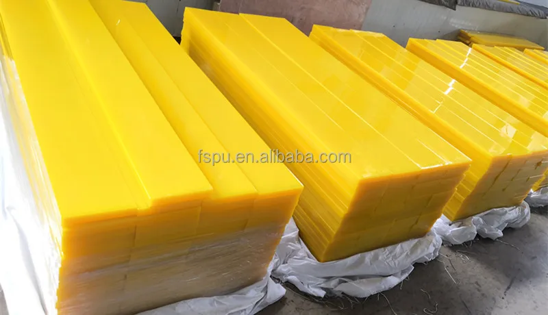 OEM size urethane snow plow scraper blades for truck / tractor