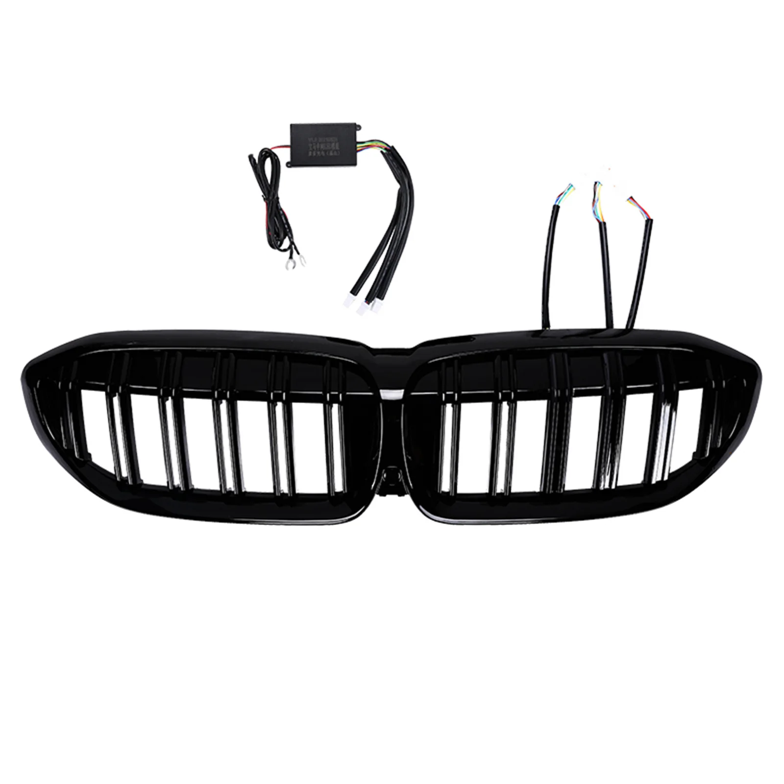 Auto Body Parts Car Bumper Grill three-color luminous G20 G28 G30 G38 Front Grille For BMW 3-series 5-series 2020-2022