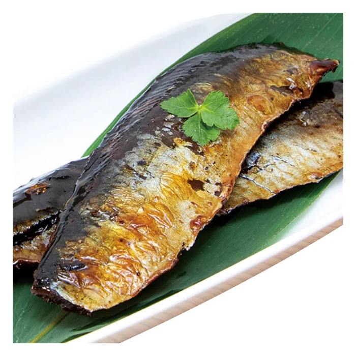 Sweet and Salty sardine fish NO MSG food Snacks seafood canned