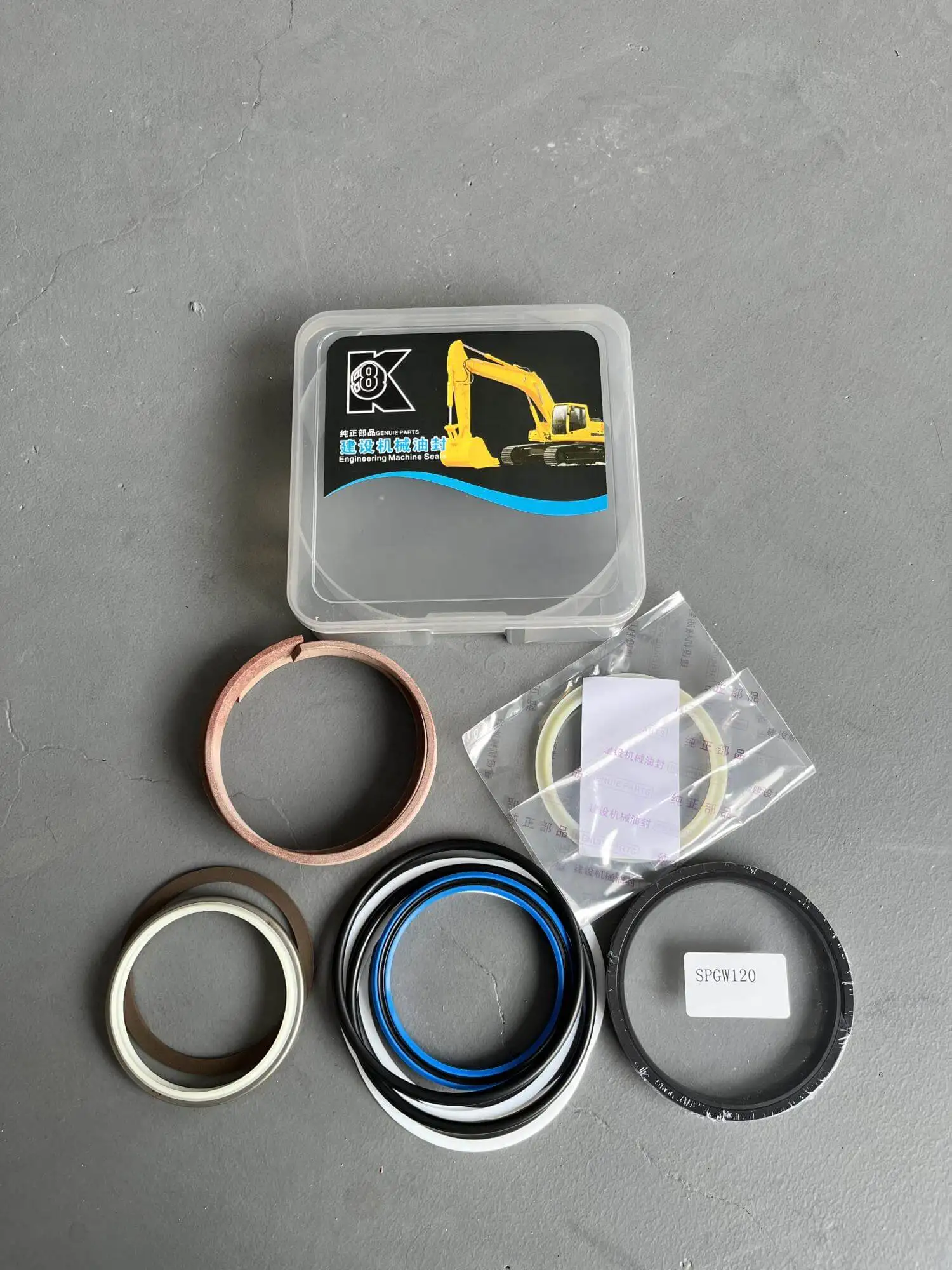 Wholesale Excavator Spare Parts Oil Seals Hydraulic Cylinder Excavator Seal Kit for EX120 SY55 CAT336