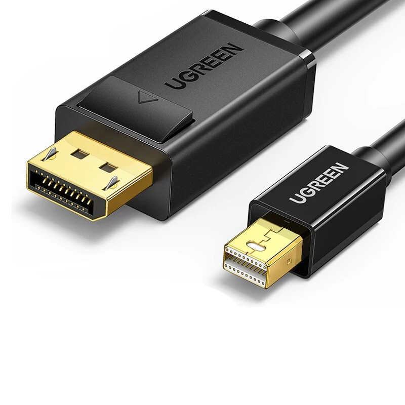 Ugreen Thunderbolt 1/2 Mini Displayport To Displayport 1.2 Cable Adapter Mini Dp To Dp Converter For Macbook Pro Air Projector