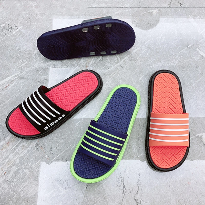 Manufacture mens quality slippers home multi-style slide slippers anti-slip man slipper pvc sole