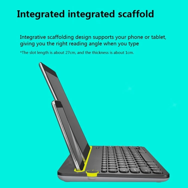 2023 Hot Selling Original for Logitech K480 Convenient Slim Portable Blue tooth Multi-device Mini Rechargeable Wireless Keyboard