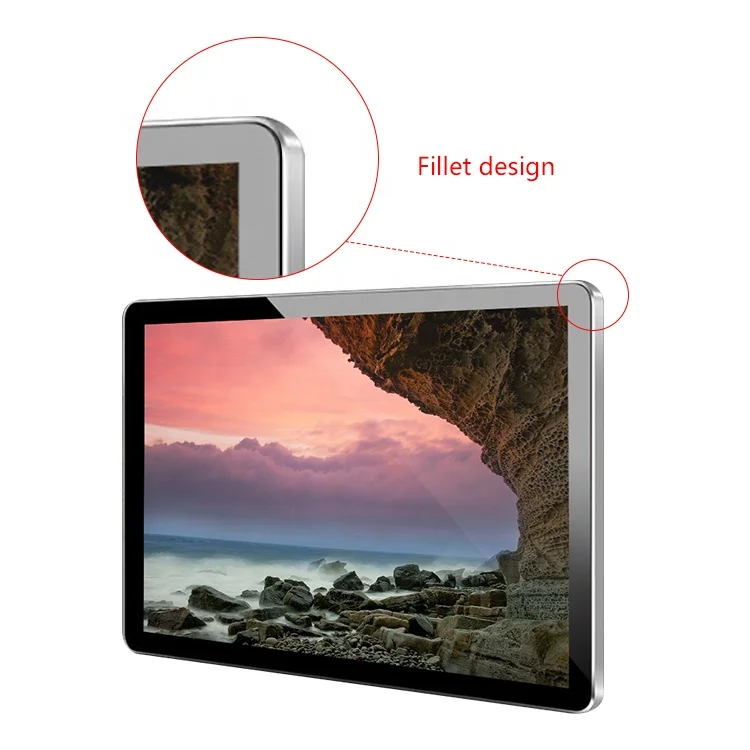 98inch Ultra Large Intertactive Monitor For Shopping Mall Restaurant Indoor Advertising Wall Mounted LCD Meida Player