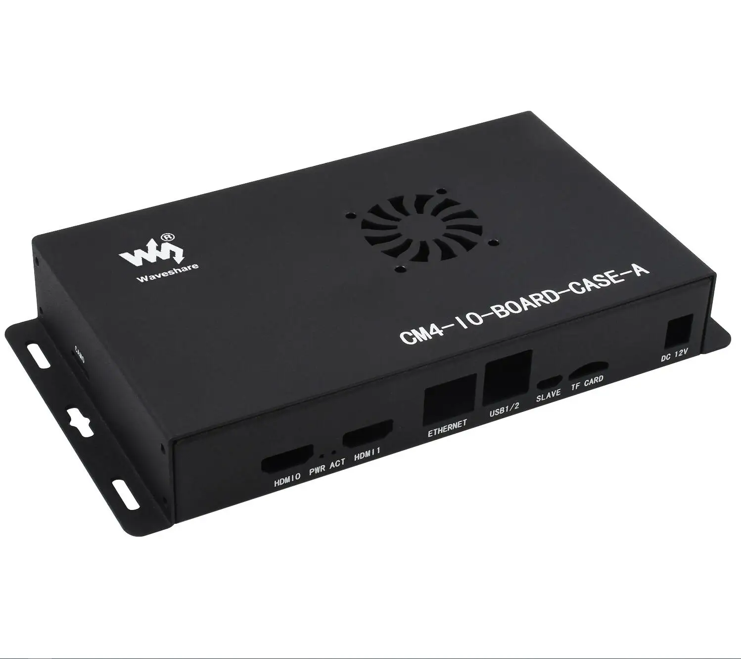 Metal Box (A) for Raspberry Pi Compute Module 4 IO Board, with Cooling Fan
