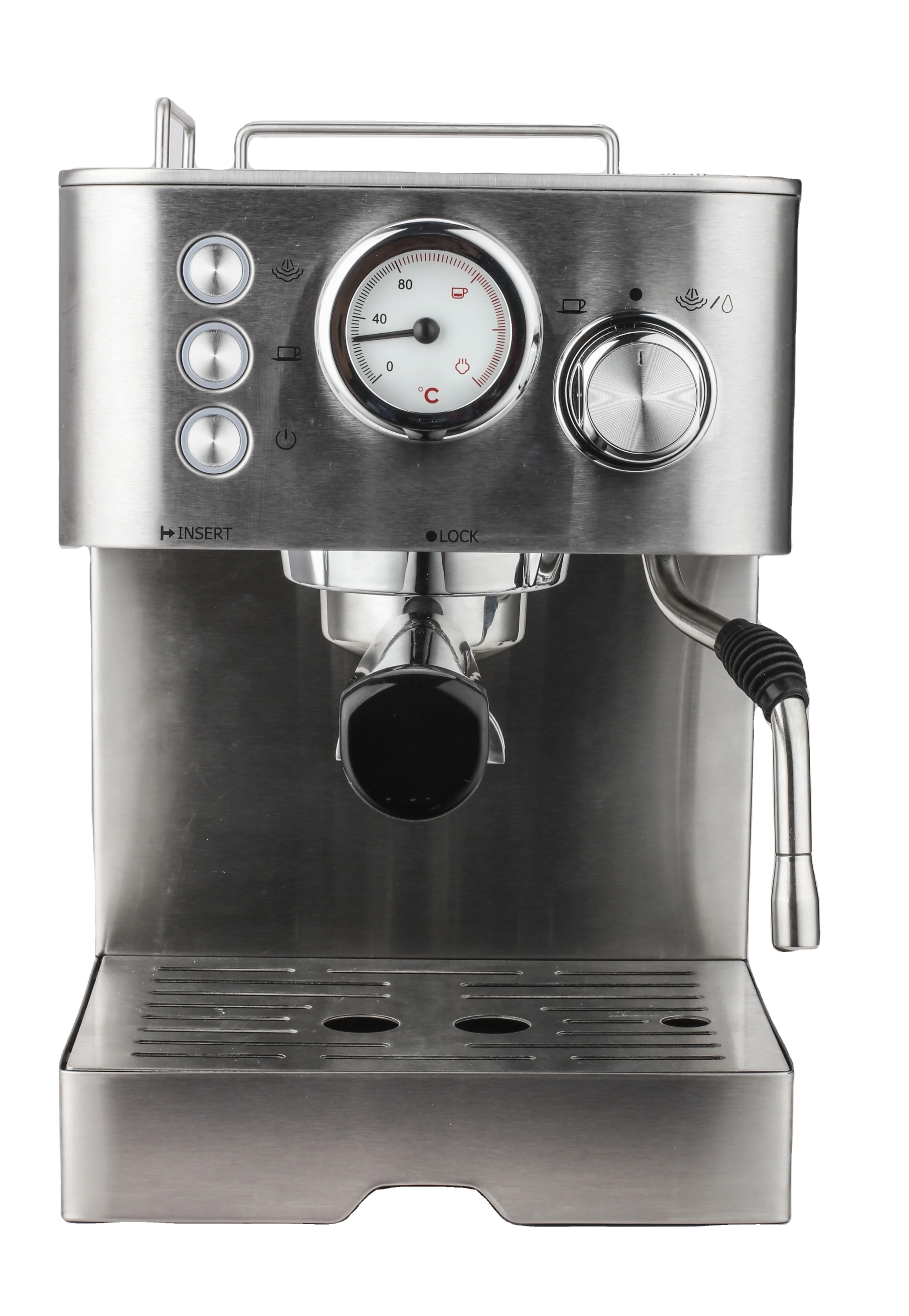 Automatic 15 bar 850W 3 in 1 cappuccino espresso comparable to commercial espresso coffee machine