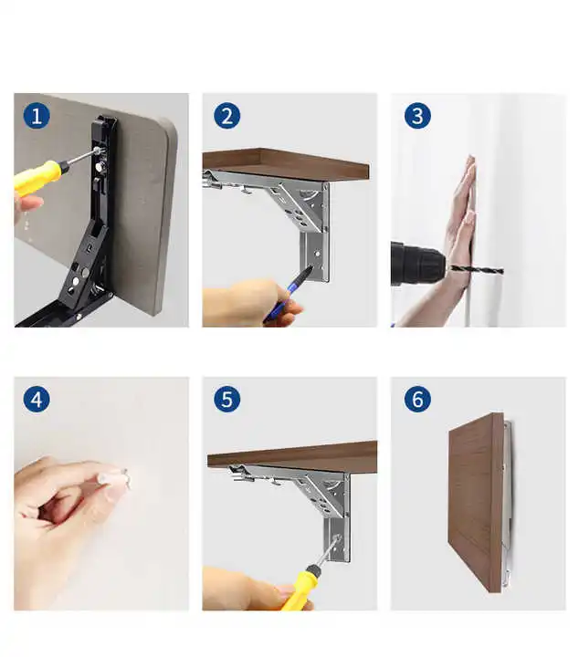 Custom high quality foldable hardware stainless steel wall bracket. air conditioner bracket