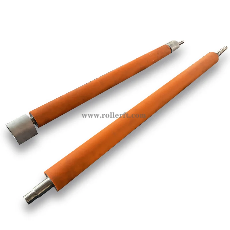 Futian rubber roller for printing machine developer rubber roller steel core roller printer