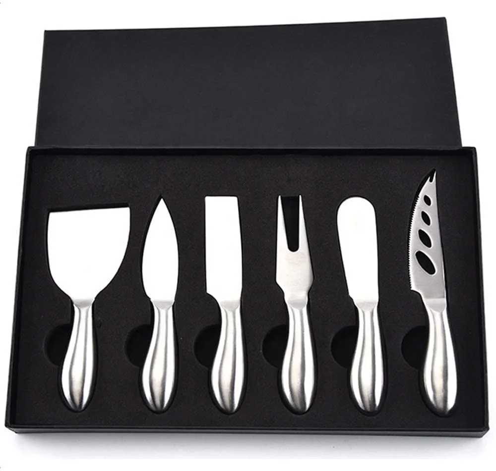 Hot Selling 4&6pcs stainless steel cheese knife