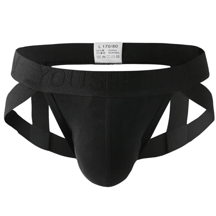 Male sexy thongs low rise g-string briefs bulge pouch underwear for sexy men