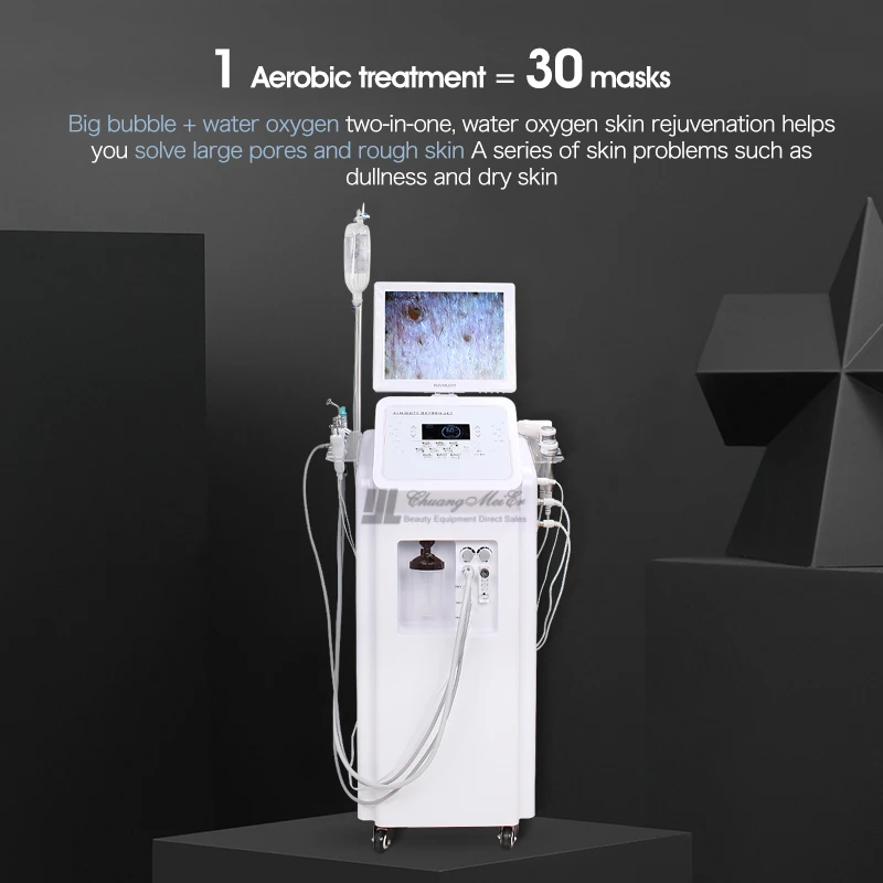 2023 new Oxygen Spray Hydrodermabrasion Facial Machine Diamond Peel Dermabrasion Machine For Skin Care